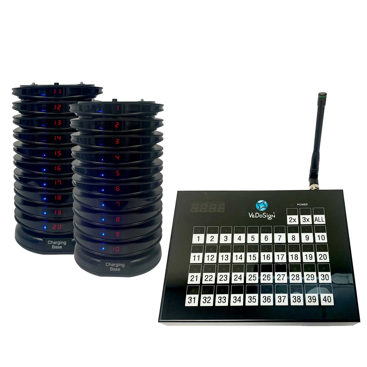 Compleet Touch&Go 40B Gasten Oproepsysteem 20 Ultra Digital Coasters Compleet Touch&Go 40B Gasten Oproepsysteem 20 Ultra Digital Coasters