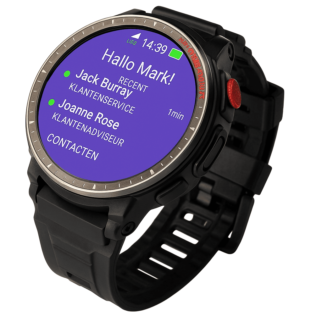 Cwatch Team Verbinden Horloge Medewerkers Slim