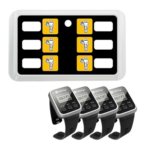 Service Service Oproepsysteem 4 Horloges Service Service Oproepsysteem 4 Horloges