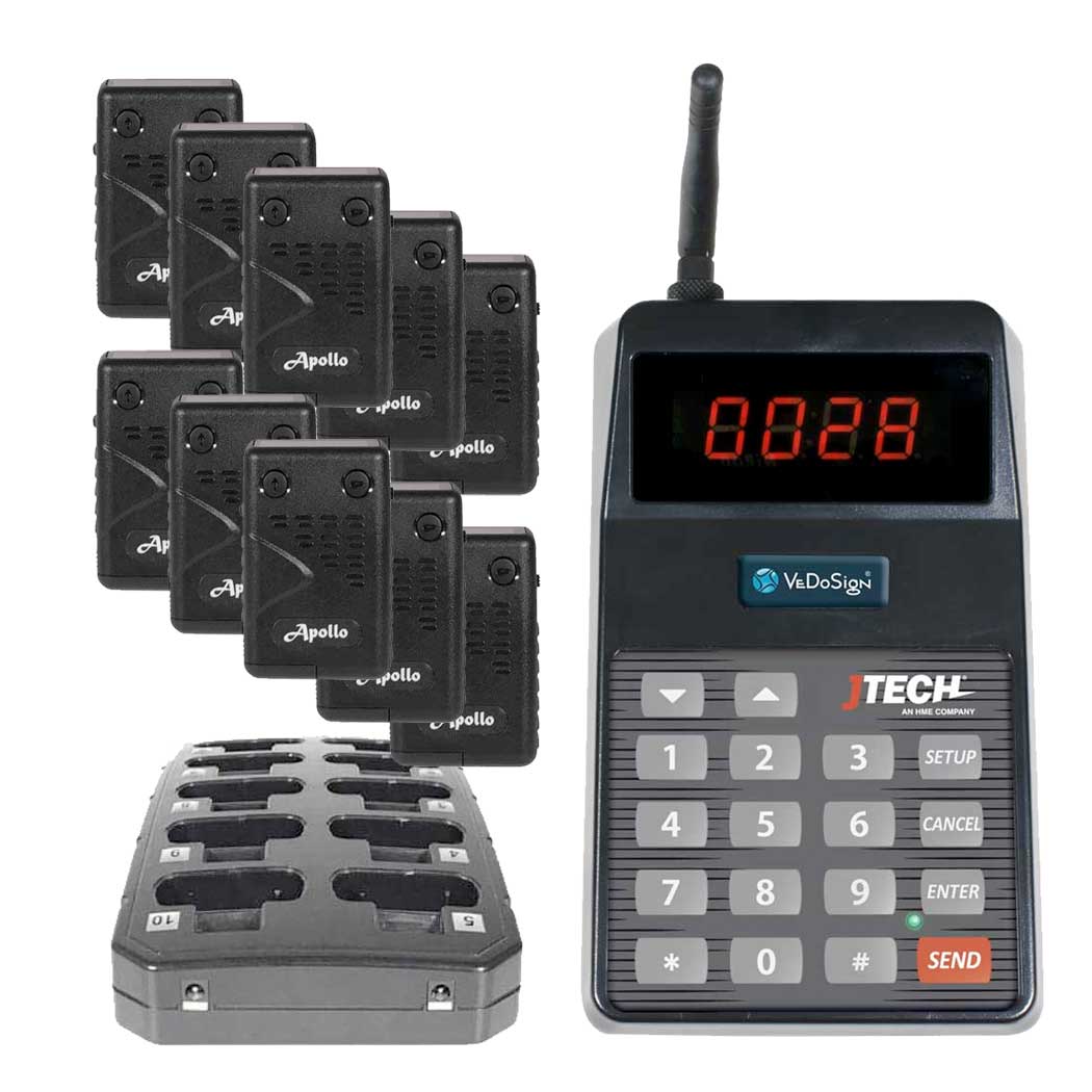 Compleet Litecall Systeem Met 10 Pagers Compleet Litecall Systeem Met 10 Pagers