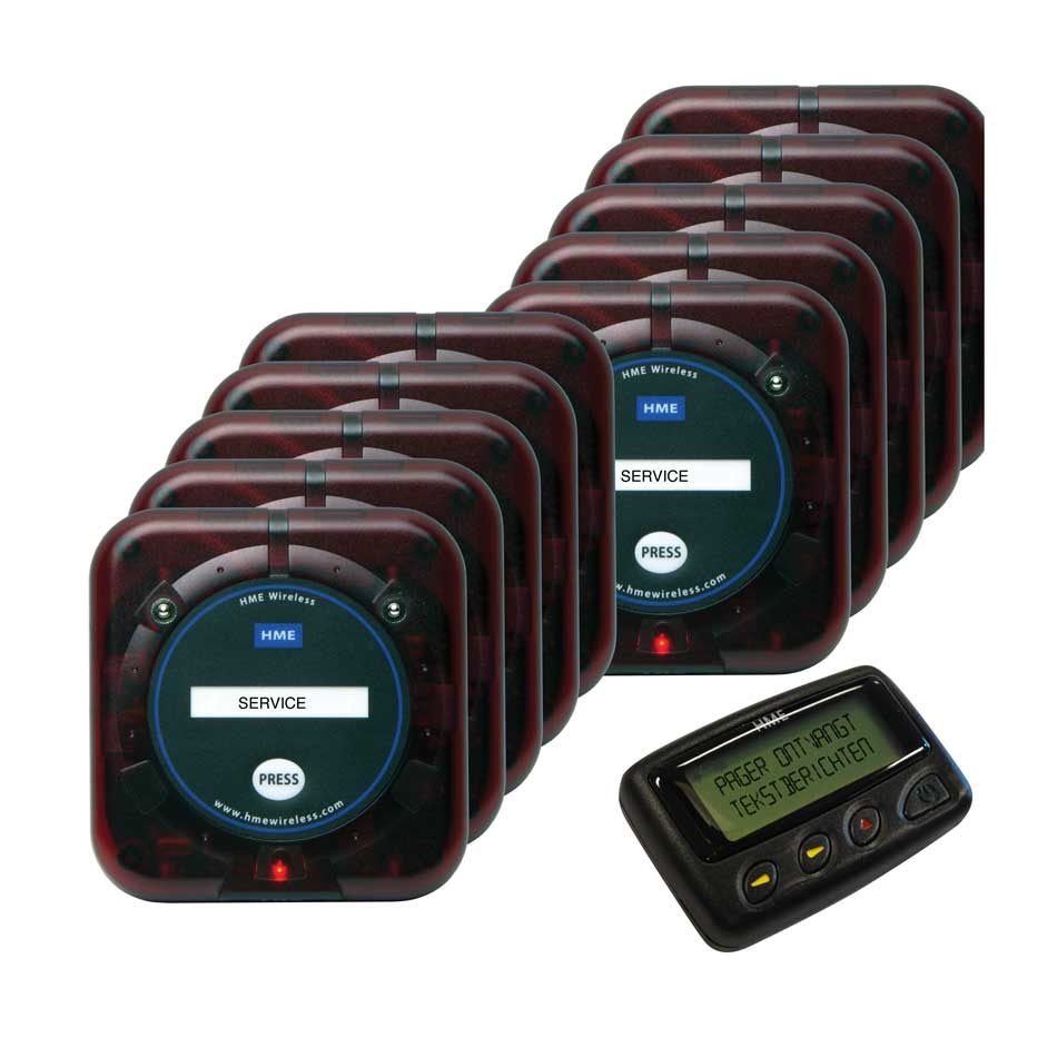 Service Oproepsysteem Algemeen Pager 10 Knoppen Service Oproepsysteem Algemeen Pager 10 Knoppen