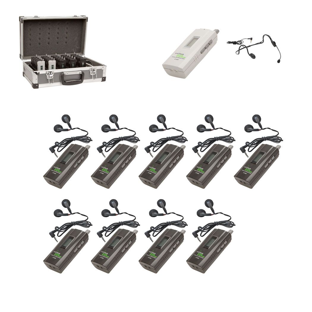 Rondleidingsysteem Guide VDS 500 9 Ontvangers Rondleidingsysteem Guide VDS 500 9 Ontvangers