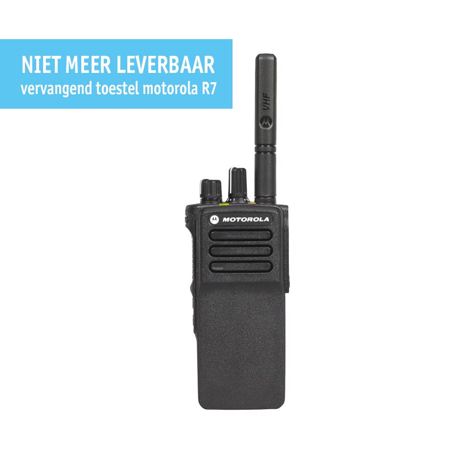 Motorola DP4400 UHF Voor Niet Meer Leverbaar Motorola DP4400 UHF Voor Niet Meer Leverbaar