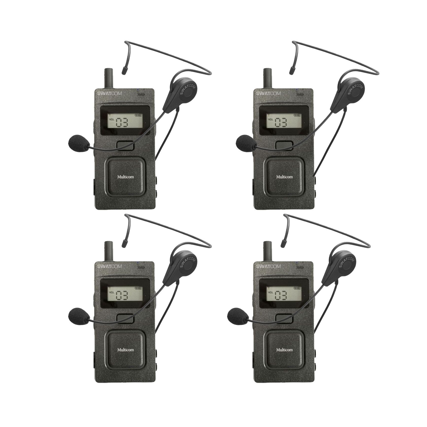 SWATCOM Multicom Handset En Headset 4 SWATCOM Multicom Handset En Headset 4