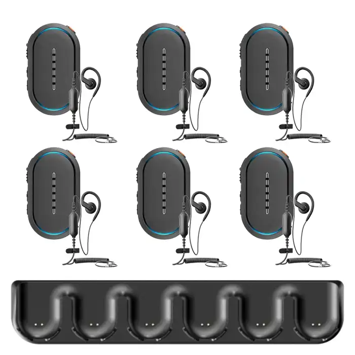 6 Motorola TLK25 WAVE : Wi Fi Portofoons Oortjes En Lader 6 Motorola TLK25 WAVE : Wi Fi Portofoons Oortjes En Lader