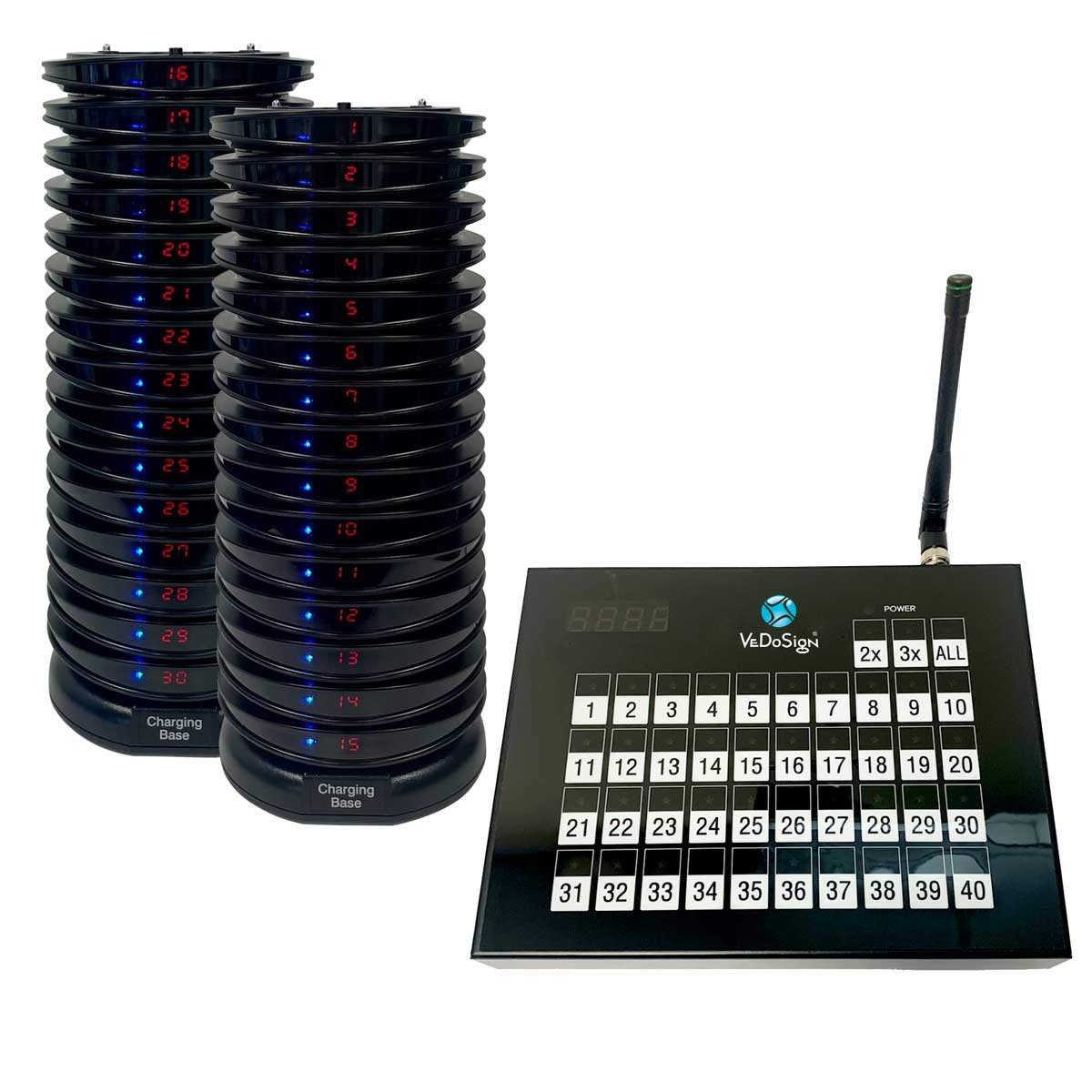 Compleet Touch&Go 40B Gasten Oproepsysteem 30 Ultra Digital Coasters Compleet Touch&Go 40B Gasten Oproepsysteem 30 Ultra Digital Coasters