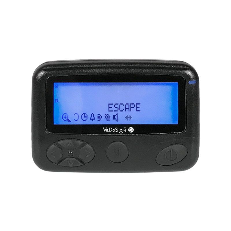 ALPHA Pager V28 Rechtvoor ALPHA Pager V28 Rechtvoor