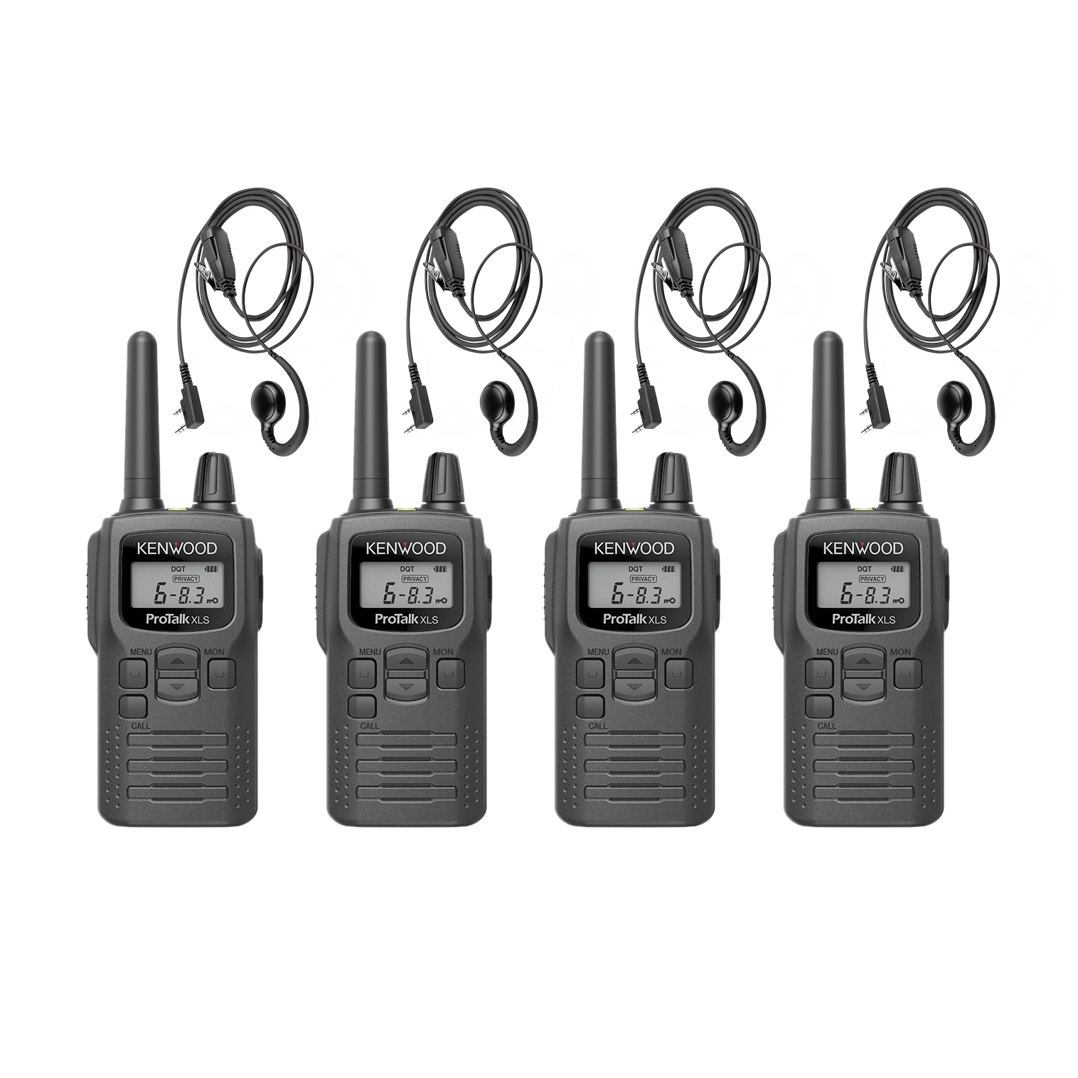 Kenwood PKT 300 Portofoon Compact Vergunningsvrij Met C Oortje K1 VIER