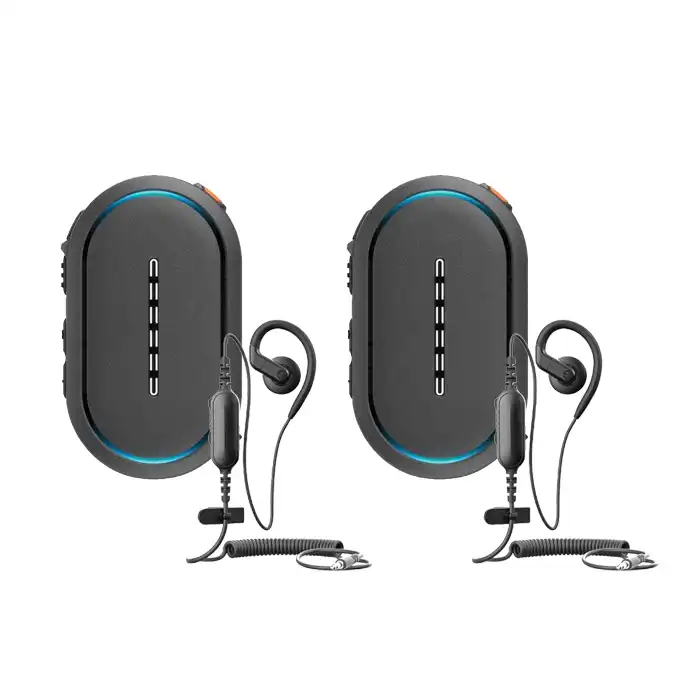 Set Van Twee Motorola TLK25 WAVE : Wi Fi Portofoons Met Oortje Set Van Twee Motorola TLK25 WAVE : Wi Fi Portofoons Met Oortje