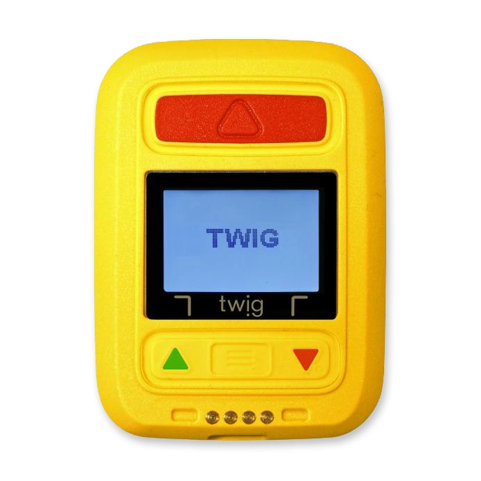 TWIG Neo Ex Compact Explosieveilig ManDown ATEX Noodalarm Persoonsalarm Device TWIG Neo Ex Compact Explosieveilig ManDown ATEX Noodalarm Persoonsalarm Device