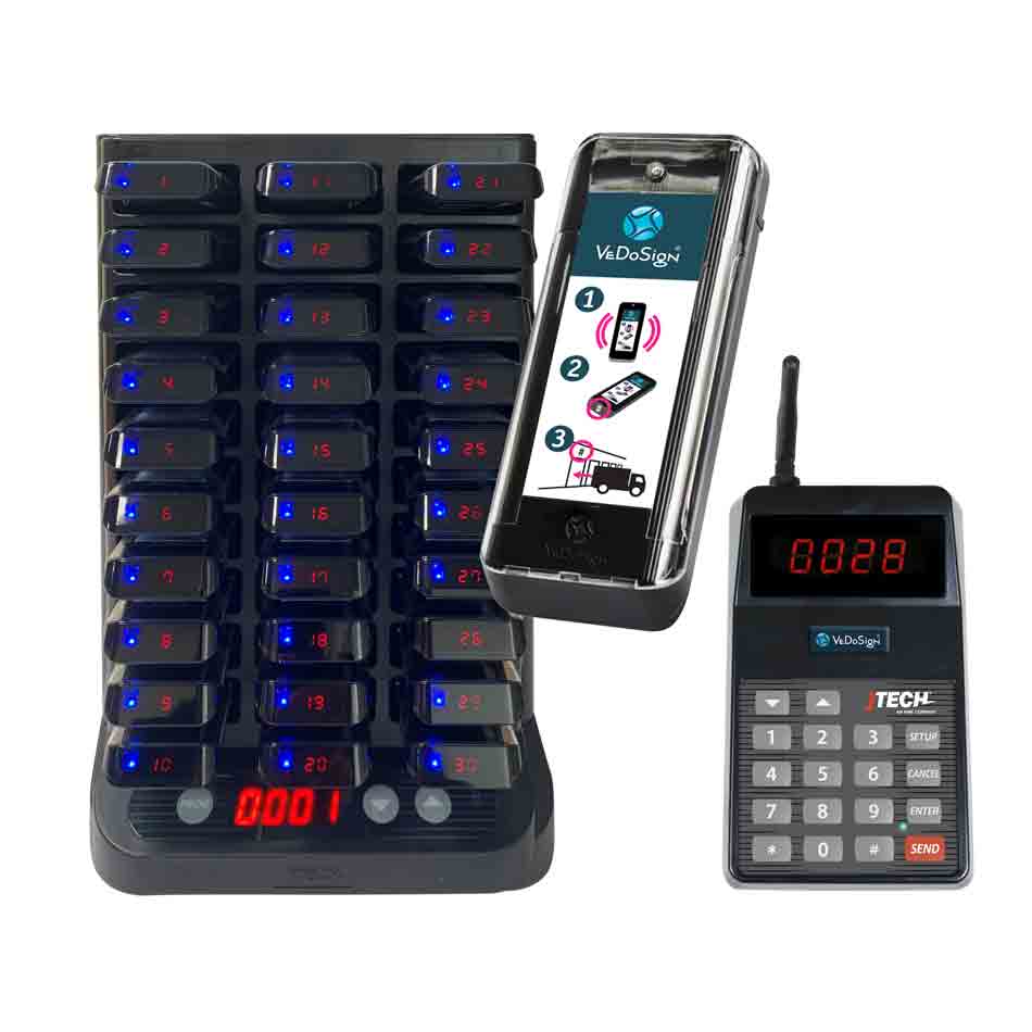 Chauffeur Docknummer Oproepsysteem Met 30 Pagers(buzzers) Chauffeur Docknummer Oproepsysteem Met 30 Pagers(buzzers)