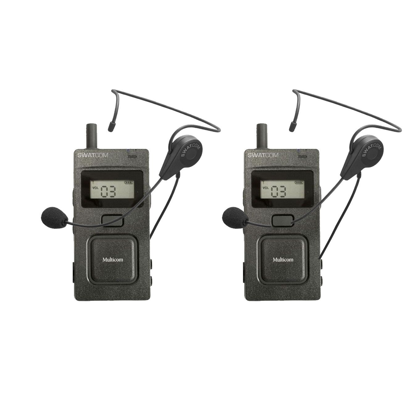 SWATCOM Multicom Handset En Headset 2 SWATCOM Multicom Handset En Headset 2