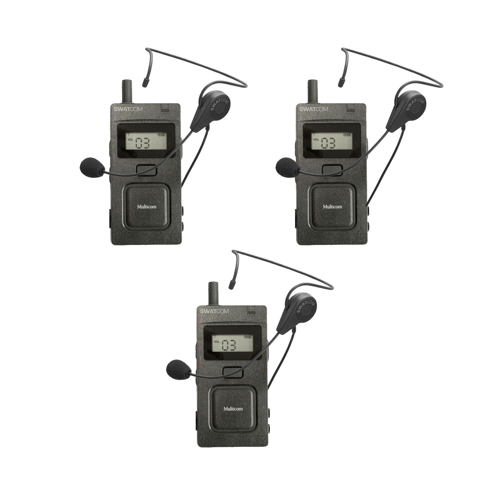 SWATCOM Multicom Handset En Headset 3 SWATCOM Multicom Handset En Headset 3
