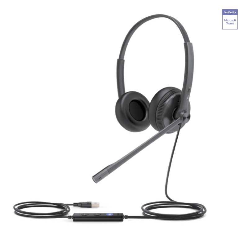 Yealink UH34 Dual Teams Headset Microsoft Yealink UH34 Dual Teams Headset Microsoft