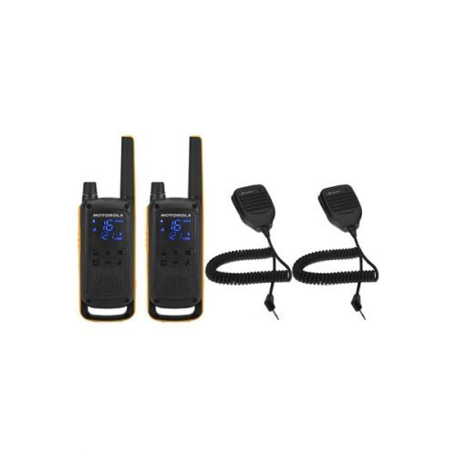 Motorola T82 Extreme RSM Twin Set Van 2 Portofoons Complete Set Motorola T82 Extreme RSM Twin Set Van 2 Portofoons Complete Set