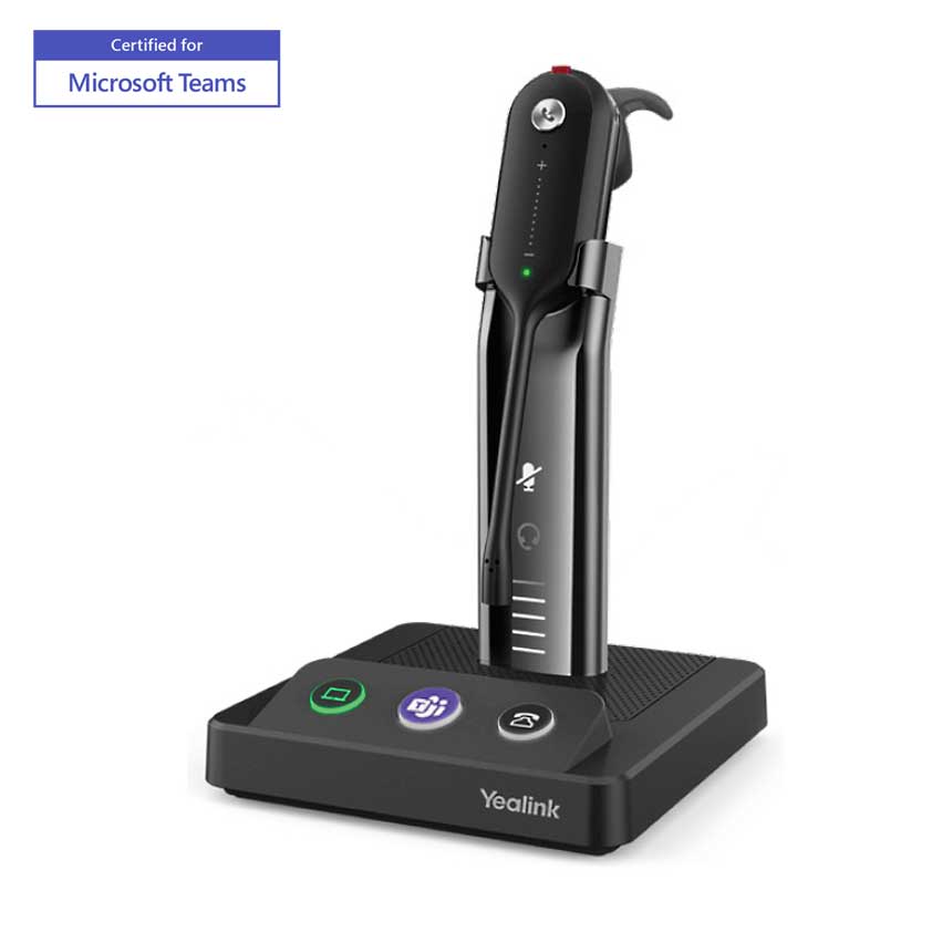 Yealink WH63 Teams Headset Schuin Yealink WH63 Teams Headset Schuin
