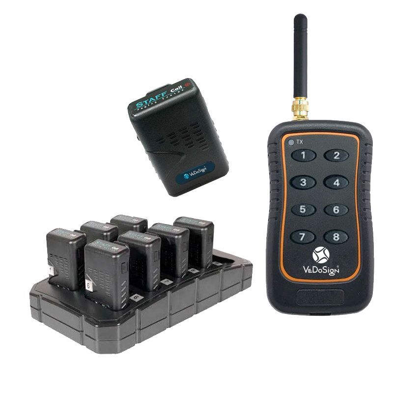 Compleet Keuken Oproepsysteem 8 Staff Pagers V03 Compleet Keuken Oproepsysteem 8 Staff Pagers V03