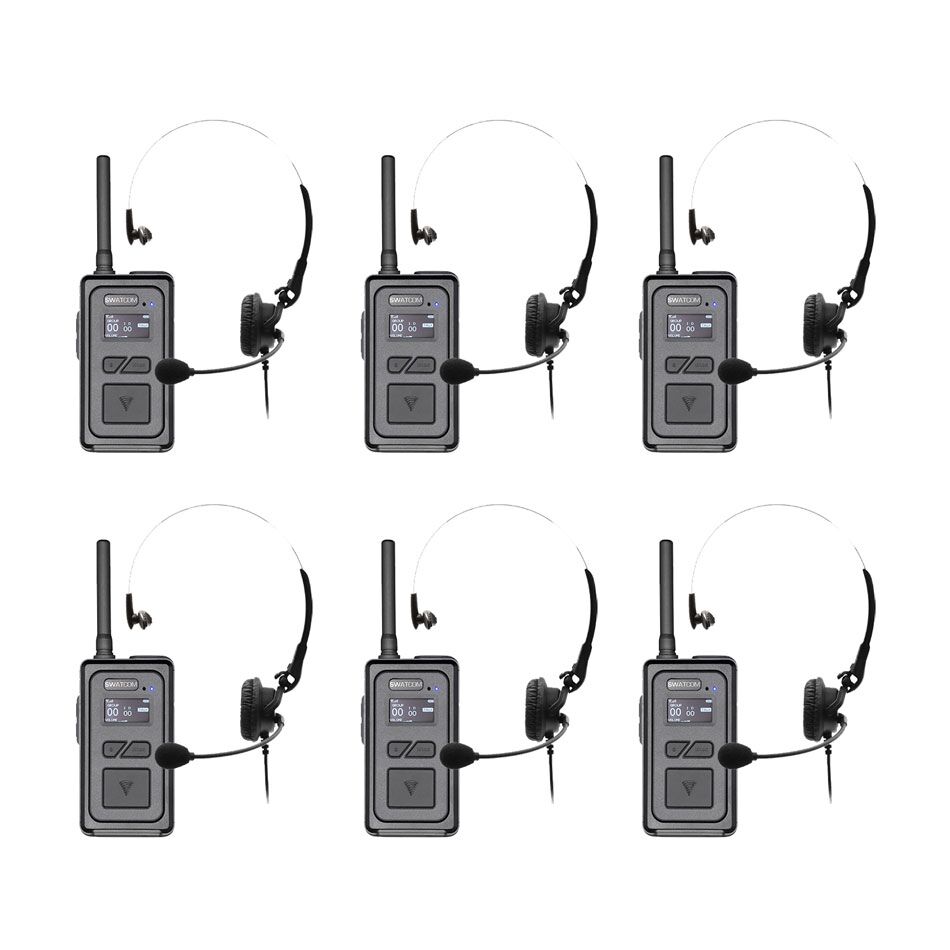 SWATCOM Multicom V2 Handset Headset 6