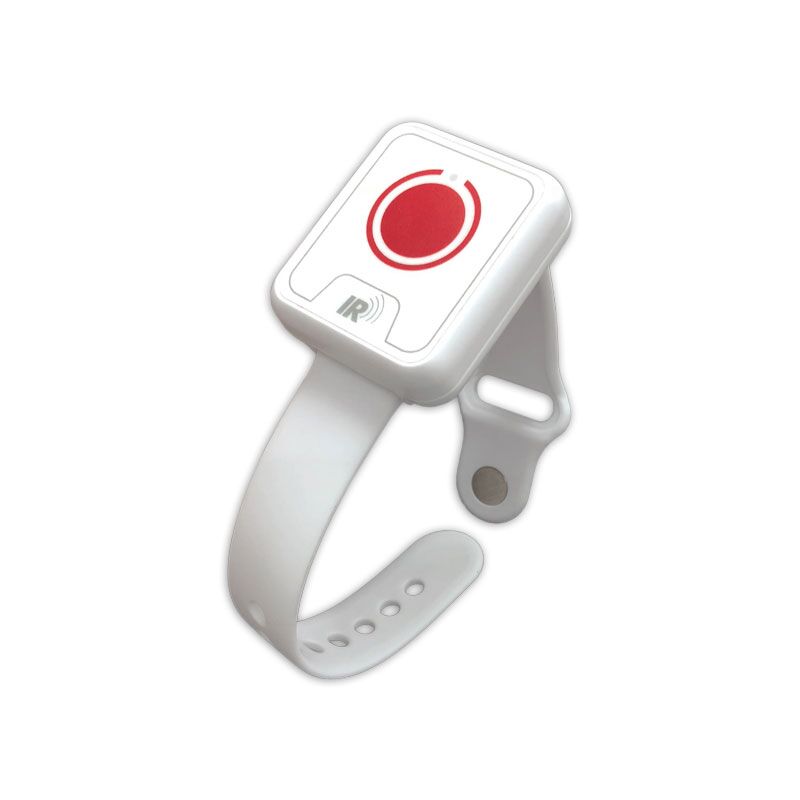 Noodknop Met Polsband Wit VeDoSign Noodknop Met Polsband Wit VeDoSign