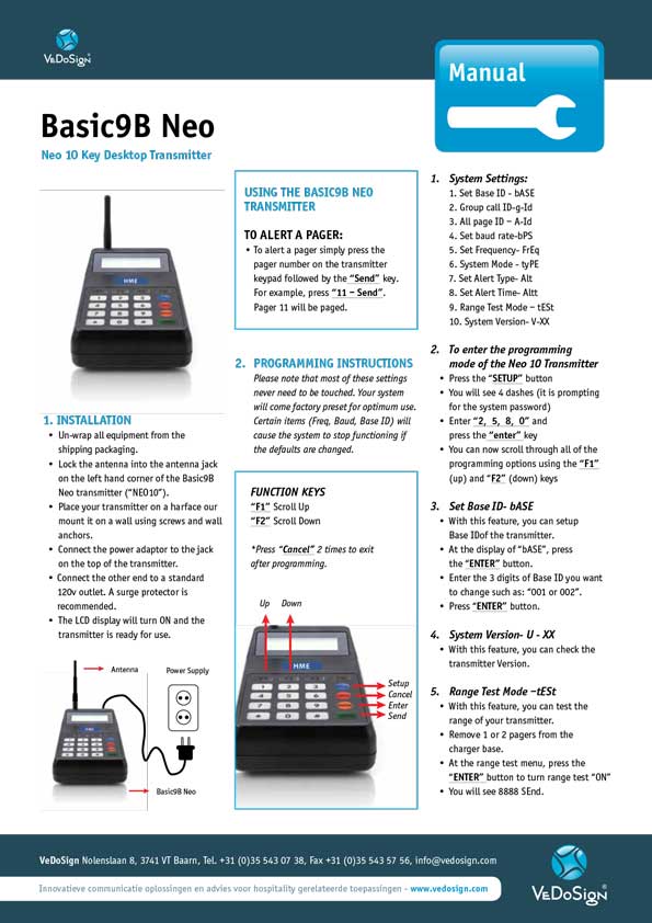Manual Basic9B Neo