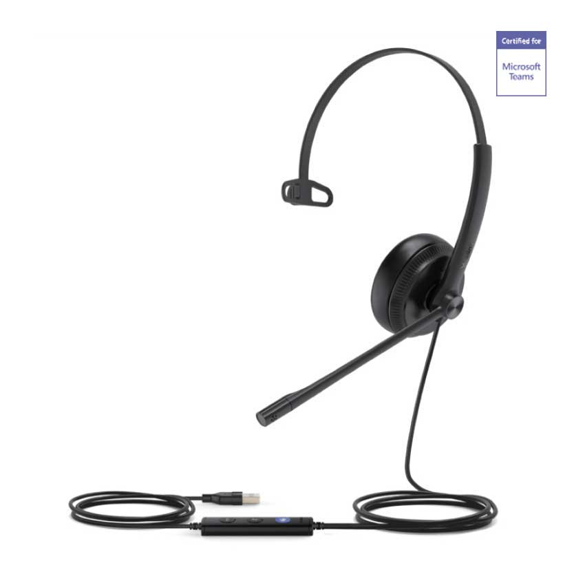 Yealink UH34 Mono Teams Headset Microsoft