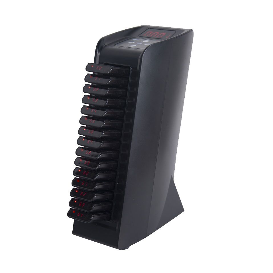 Oplaadstation Smartcall Colour ALPHA Pager 15 Posities Zijkant Oplaadstation Smartcall Colour ALPHA Pager 15 Posities Zijkant