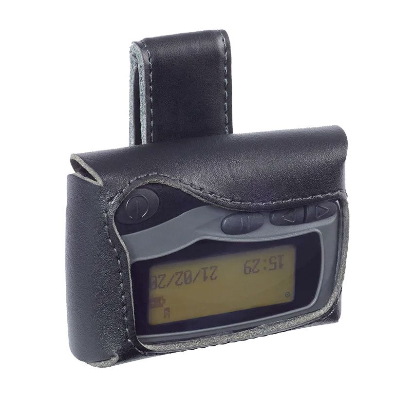 Lederen Holster Jupiter Pro P2000 Pager