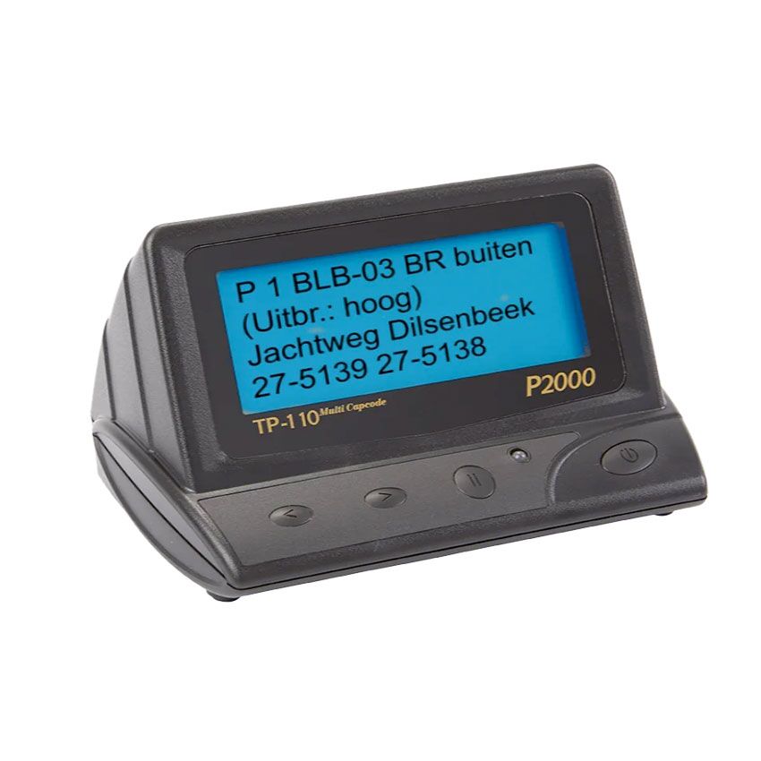 TP 110 P2000 Multicapcode Desktop Pager