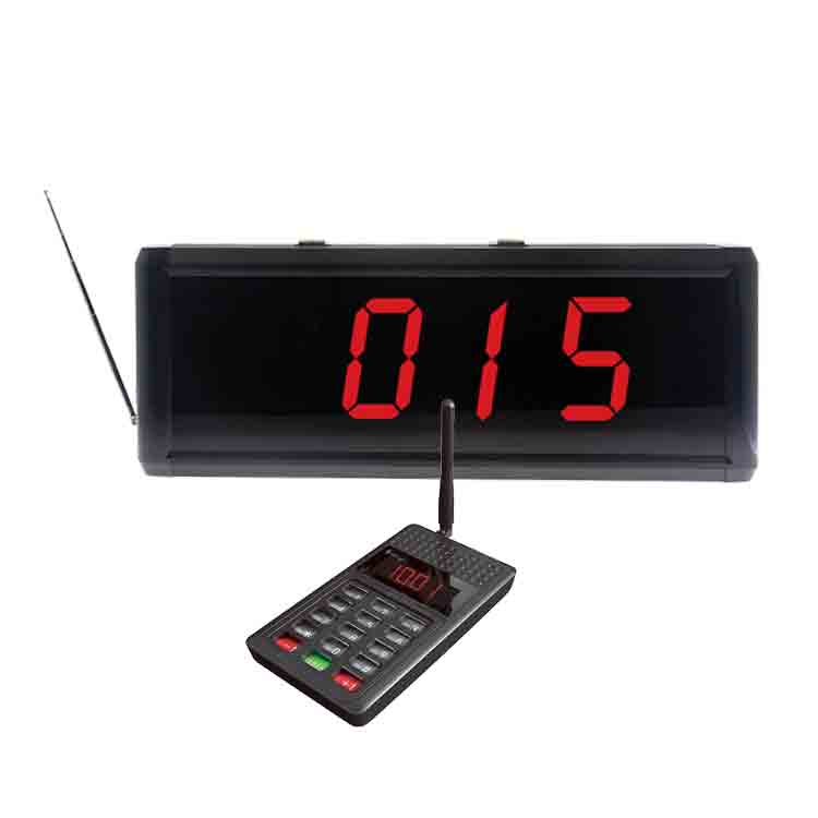 Gasten LED Afroepsysteem Bedienpost En LED Scherm Gasten LED Afroepsysteem Bedienpost En LED Scherm