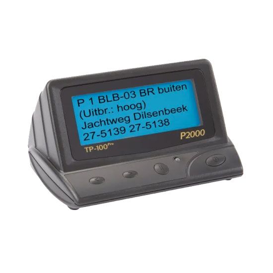TP 100 Pro P2000 Desktop Pager TP 100 Pro P2000 Desktop Pager