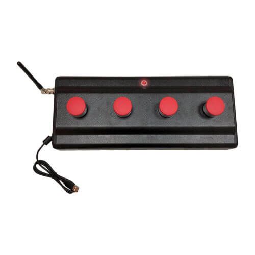 4 Knops Voetschakelaar Transmitter Boven 4 Knops Voetschakelaar Transmitter Boven